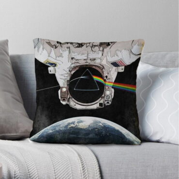 Dark Side Of The Moon Astronaut  Pink Floyd Cushion Pillow