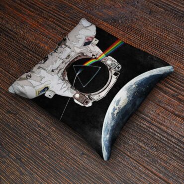 Dark Side Of The Moon Astronaut  Pink Floyd Cushion Pillow