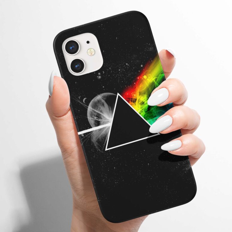 Dark Side Of the Moon in Space Pink Floyd Phone Case