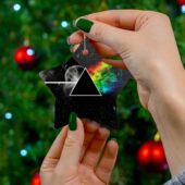 Dark Side Of The Moon In Space – Pink Floyd Ceramic Ornament 2 - OtherBrick