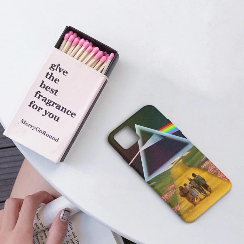 Dark Side of the Rainbow - Pink Floyd + Wizard of Oz at The Logan Theatre Phone Case