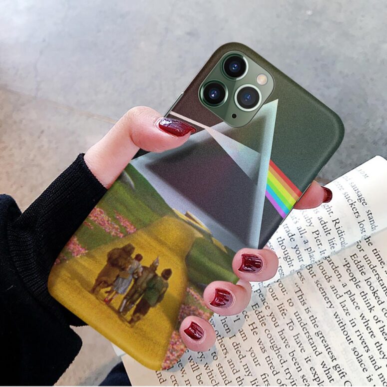 Dark Side of the Rainbow - Pink Floyd + Wizard of Oz at The Logan Theatre Phone Case