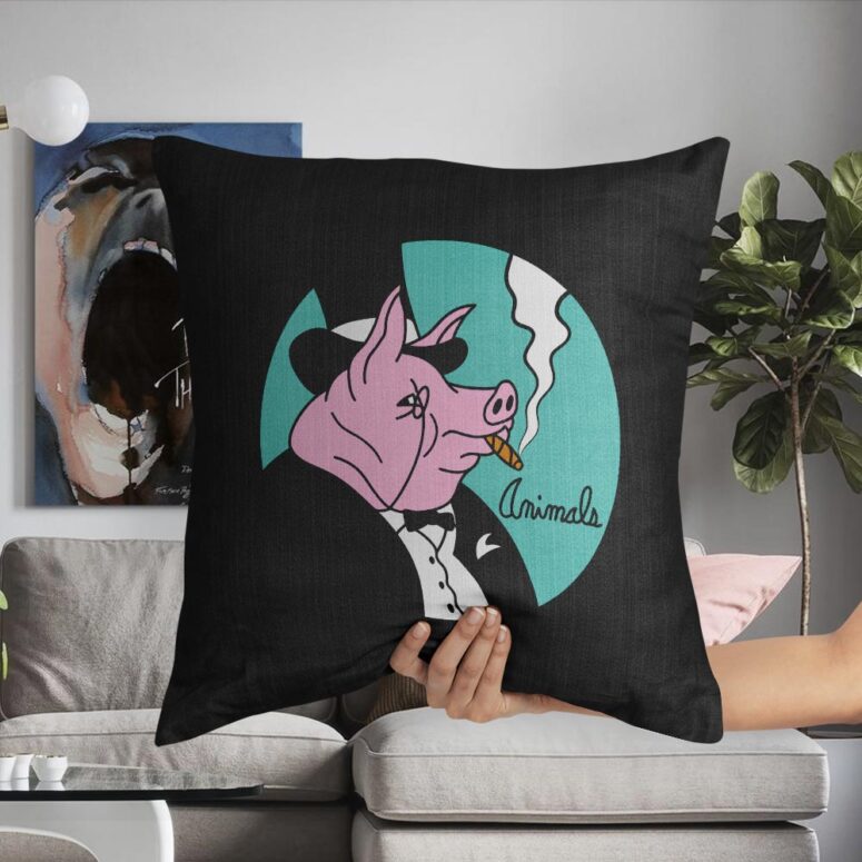 Pink Floyd ANIMALS PIG Cushion Pillow