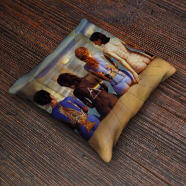 Pink Floyd Back Art Cushion Pillow Pink Floyd Back Art Cushion Pillow