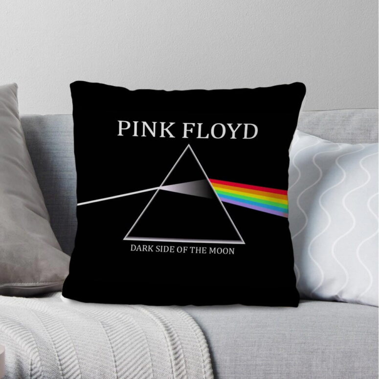 Pink Floyd Dark Side Of The Moon Cushion Pillow Pink Floyd Dark Side Of The Moon Cushion Pillow