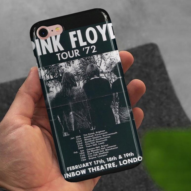 Pink Floyd UK Concert Tour 72 Phone Case