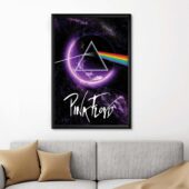 Symbol Moon Light Dark Side Of The Moon Pink Floyd Canvas Vertical1pieces12theate - OtherBrick