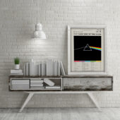 The Dark Side Of The Moon Album Cover Songlist Pink Floyd Canvas Vertical1pieces15theate - OtherBrick