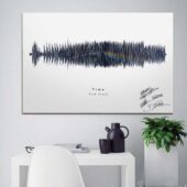 Time By Pink Floyd – Sound Wave Art 1piecedance - OtherBrick