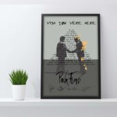 Wish You Were Here With Signatures Pink Floyd Canvas 2 - OtherBrick
