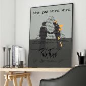 Wish You Were Here With Signatures Pink Floyd Canvas 3 - OtherBrick