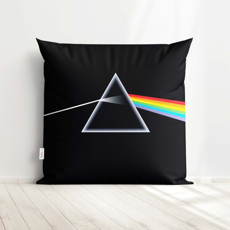 Dark Side Of The Moon Set 3  Pink Floyd Cushion Pillow