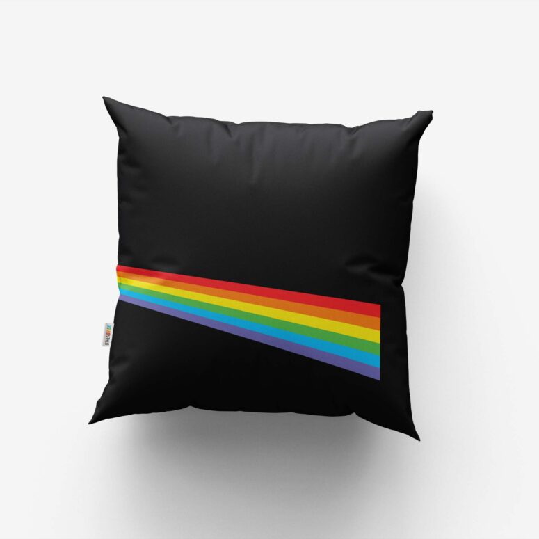 Dark Side Of The Moon Set 3  Pink Floyd Cushion Pillow