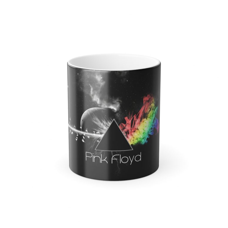 Dark Side Of the Moon in Space Color Changing Pink Floyd Mug Dark Side Of the Moon in Space Color Changing Pink Floyd Mug