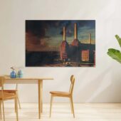 Pink Floyd Animals Album Cover Canvas Ngang 1 - OtherBrick