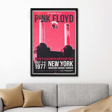 Pink Floyd In The Flesh North American Tour Canvas