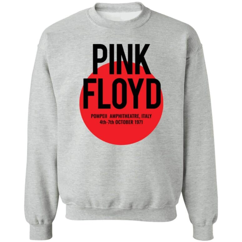 Pink Floyd Live at Pompeii October 1971 Shirt Pink Floyd Live at Pompeii October 1971 Shirt