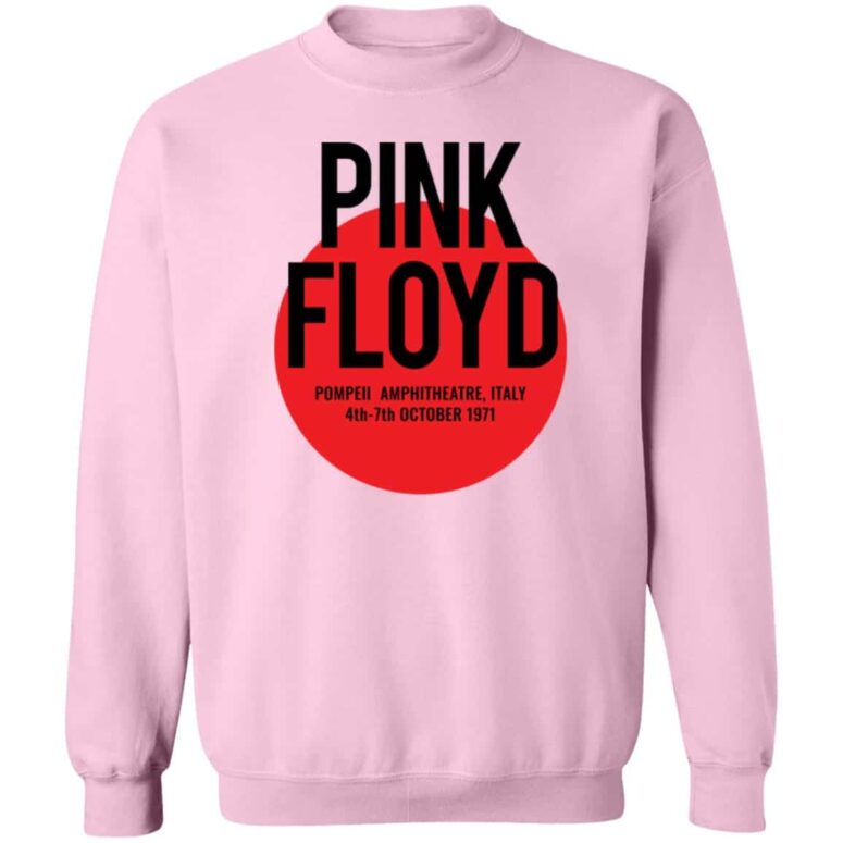 Pink Floyd Live at Pompeii October 1971 Shirt Pink Floyd Live at Pompeii October 1971 Shirt