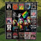 Pink Floyd Album Cover Collage Art Quilt 2 - OtherBrick