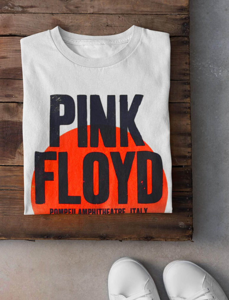 Pink Floyd Live at Pompeii October 1971 Shirt Pink Floyd Live at Pompeii October 1971 Shirt