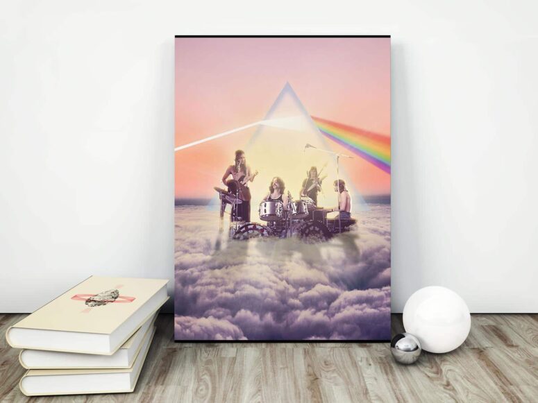 The Great Gig In The Sky - Pink Floyd Print Canvas The Great Gig In The Sky - Pink Floyd Print Canvas