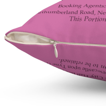 Pink Floyd - Newcastle City Hall Cushion Pillow