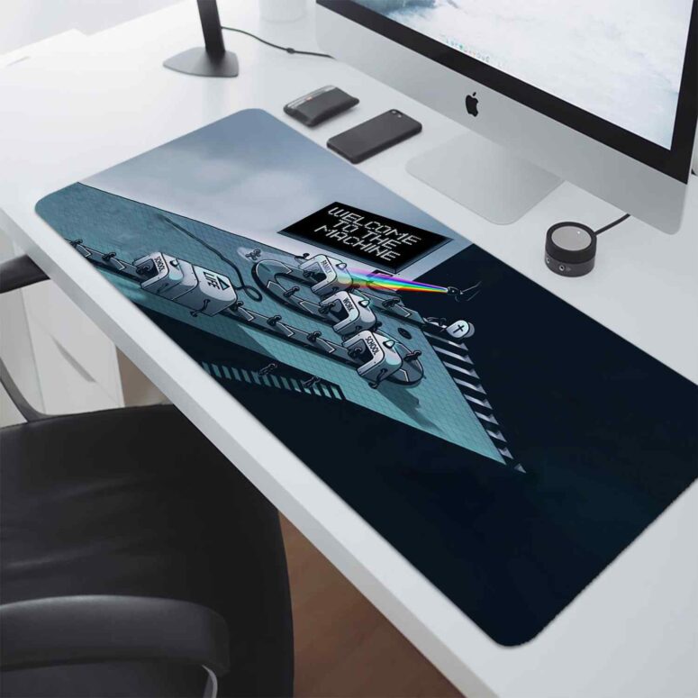Welcome To The Machine - Pink Floyd Mouse Desk Pad