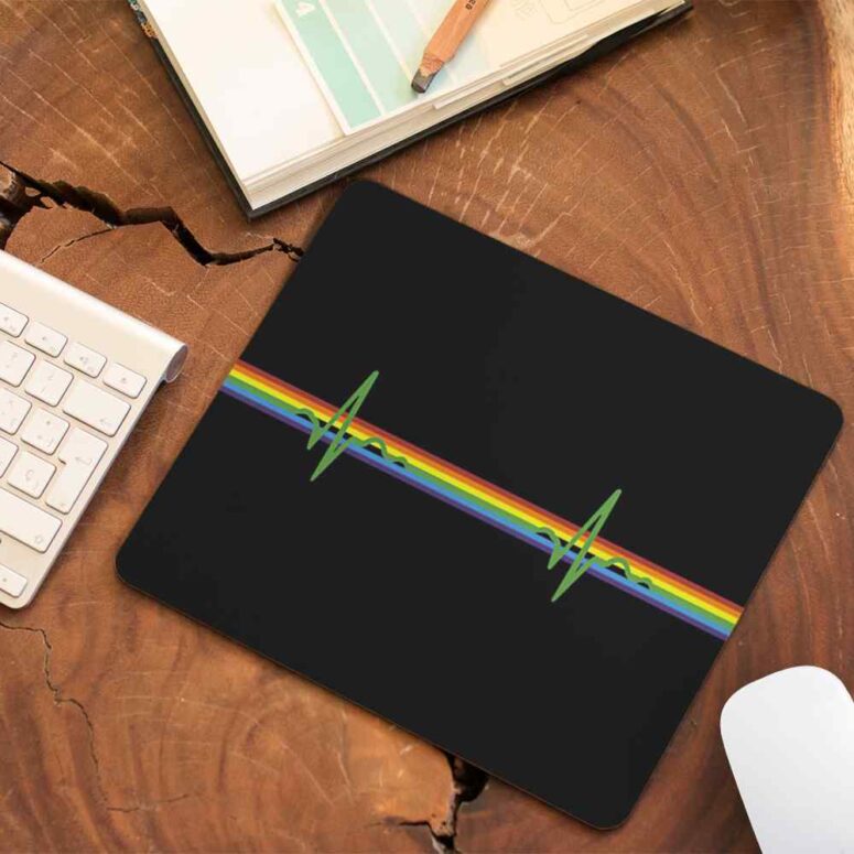 Pink Floyd HeartBeat - Pink Floyd Mouse Desk Pad