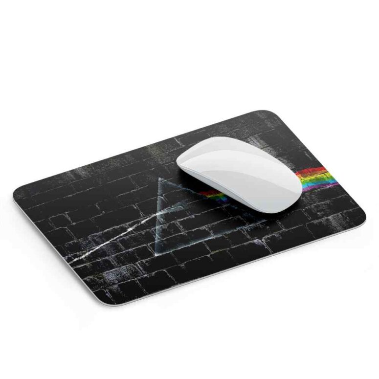 The Dark Side Of The Moon In The Wall Art - Pink Floyd Mouse Desk Pad