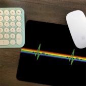 Desk Pad 6 Pink Floyd Heartbeat Pink Floyd Mouse Pad Desk Pad - OtherBrick