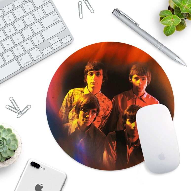 1965 - Their First Recordings - Pink Floyd - Pink Floyd Mouse Desk Pad 1965 - Their First Recordings - Pink Floyd - Pink Floyd Mouse Desk Pad