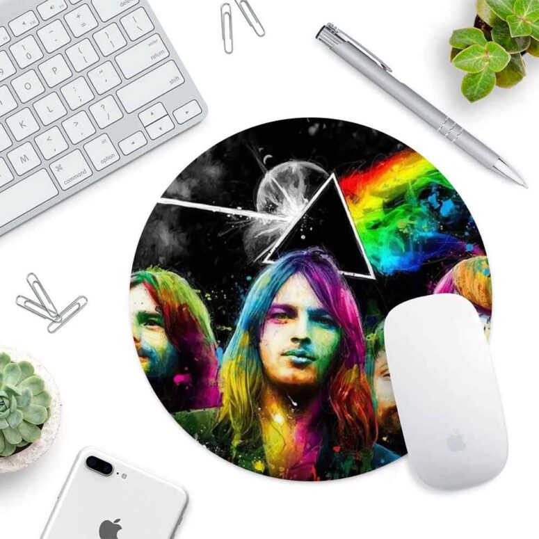 Dark Side Of The Moon Pink Floyd Band - Pink Floyd Mouse Desk Pad Dark Side Of The Moon Pink Floyd Band - Pink Floyd Mouse Desk Pad