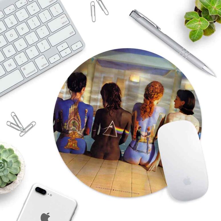 Pink Floyd Back Art - Pink Floyd Mouse Desk Pad
