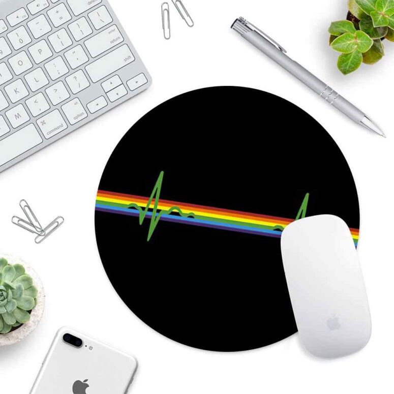 Pink Floyd HeartBeat - Pink Floyd Mouse Desk Pad