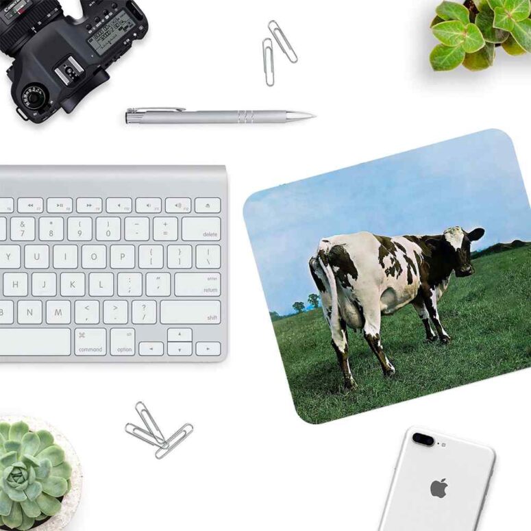Atom Heart Mother - Pink Floyd Mouse Desk Pad