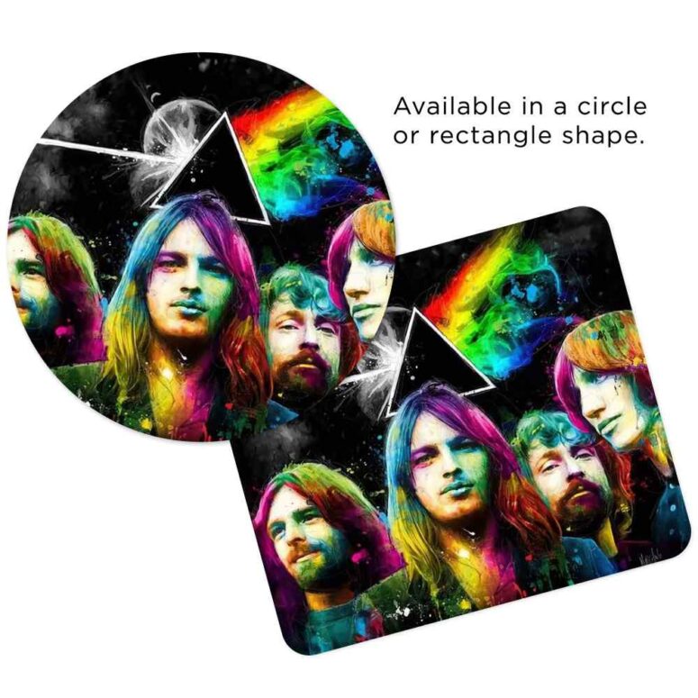 Dark Side Of The Moon Pink Floyd Band - Pink Floyd Mouse Desk Pad Dark Side Of The Moon Pink Floyd Band - Pink Floyd Mouse Desk Pad