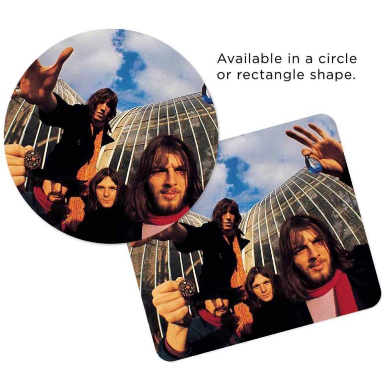 Fish Eye Photo Of Pink Floyd - Pink Floyd Mouse Desk Pad