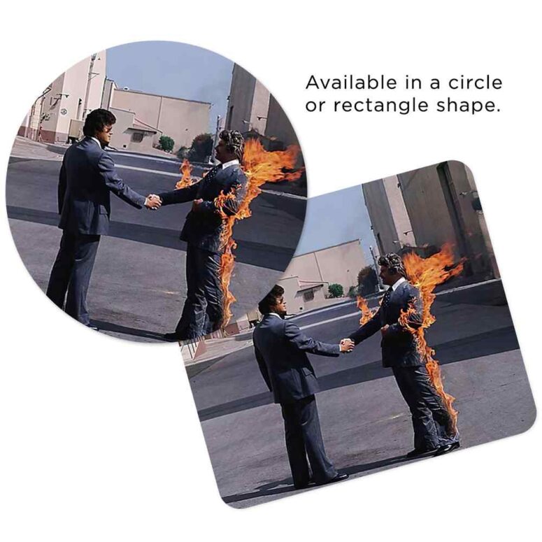 HandShake Wish You Were Here - Pink Floyd Mouse Desk Pad HandShake Wish You Were Here - Pink Floyd Mouse Desk Pad
