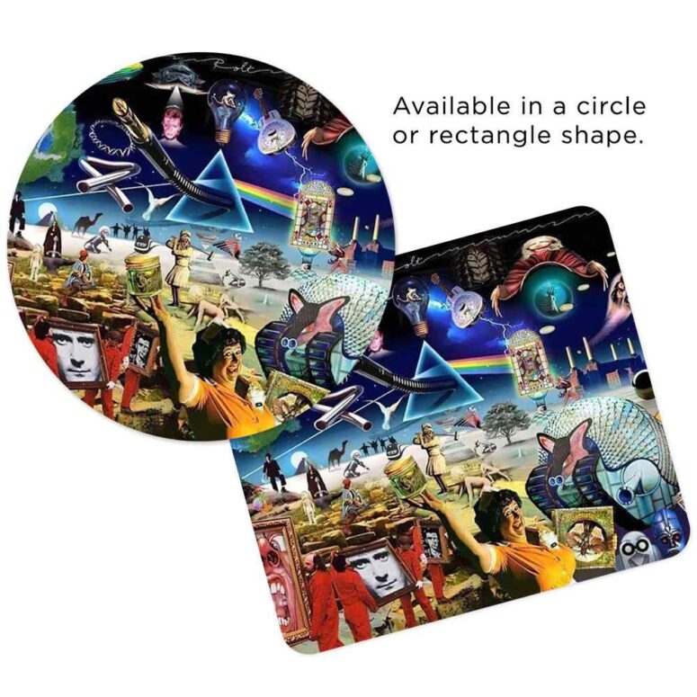 Music is always by your side - Pink Floyd - Pink Floyd Mouse Desk Pad Music is always by your side - Pink Floyd - Pink Floyd Mouse Desk Pad