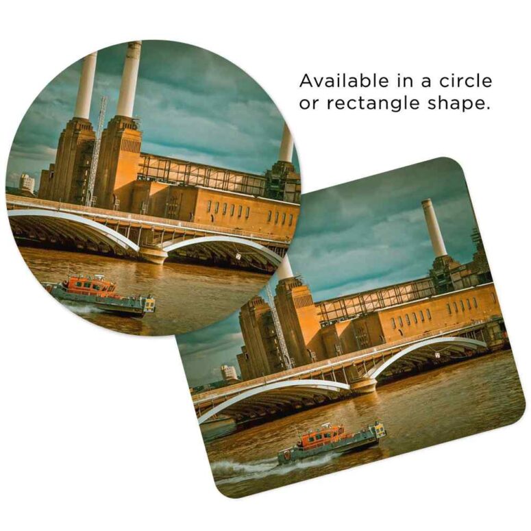 Flying Pig at Battersea Power Station - Pink Floyd Mouse Desk Pad Flying Pig at Battersea Power Station - Pink Floyd Mouse Desk Pad