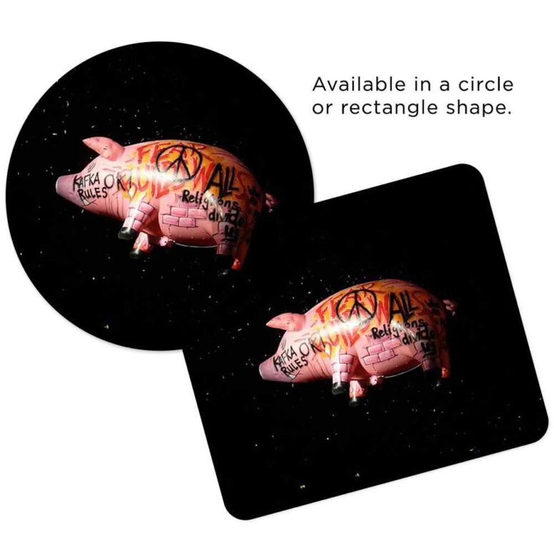 Pink Floyd's Flying Pig - Pink Floyd Mouse Desk Pad Pink Floyd's Flying Pig - Pink Floyd Mouse Desk Pad