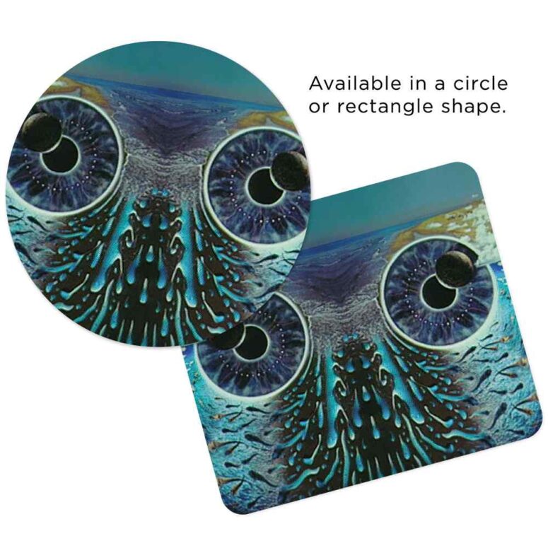 Pulse Owl Eyes - Pink Floyd Mouse Desk Pad Pulse Owl Eyes - Pink Floyd Mouse Desk Pad