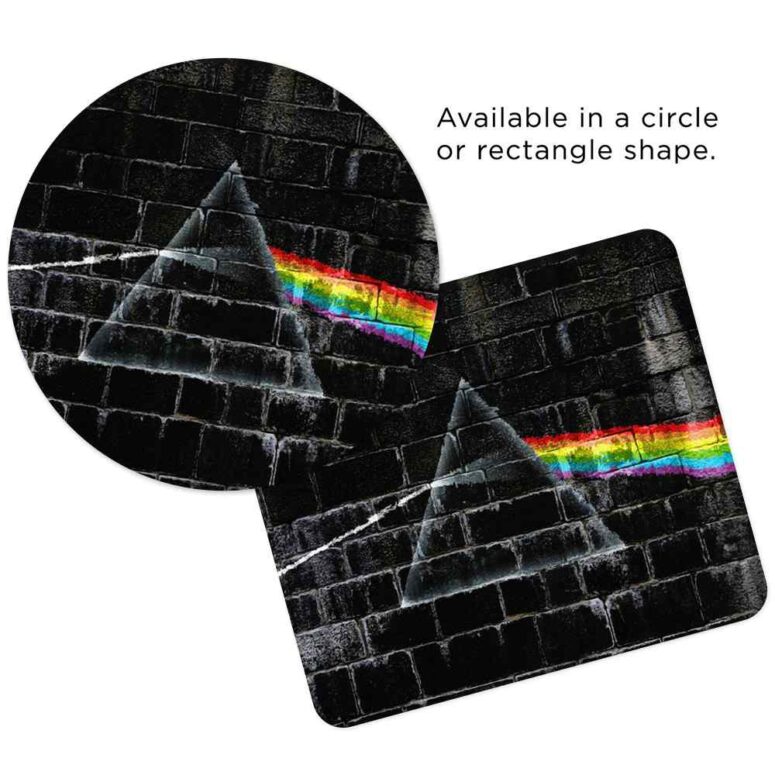 The Dark Side Of The Moon In The Wall Art - Pink Floyd Mouse Desk Pad