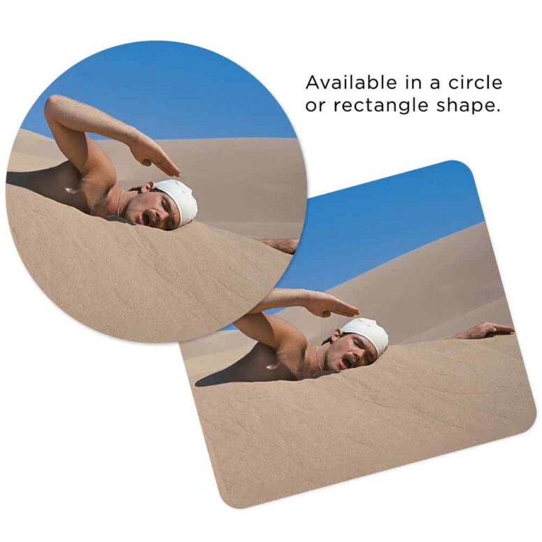 The Meaning of Half Life (Desert Swimmer) 1975 - Pink Floyd Mouse Desk Pad