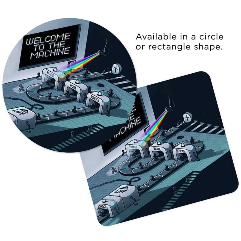 Welcome To The Machine - Pink Floyd Mouse Desk Pad