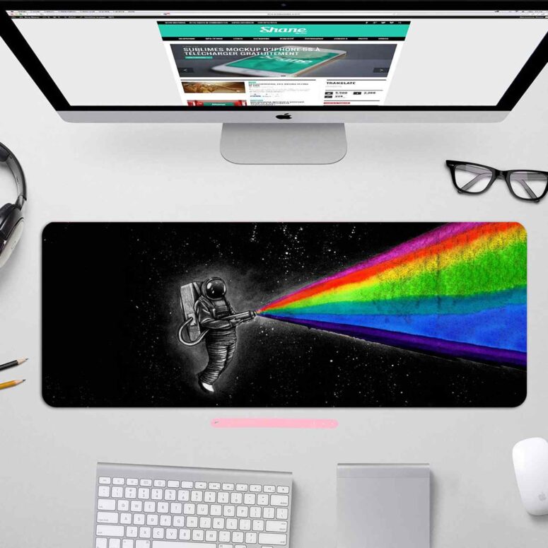 Just Remember To Fall in Love - Pink Floyd Mouse Desk Pad