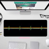 Desk Pad 1 Pink Floyd Heartbeat Pink Floyd Mouse Pad Desk Pad - OtherBrick