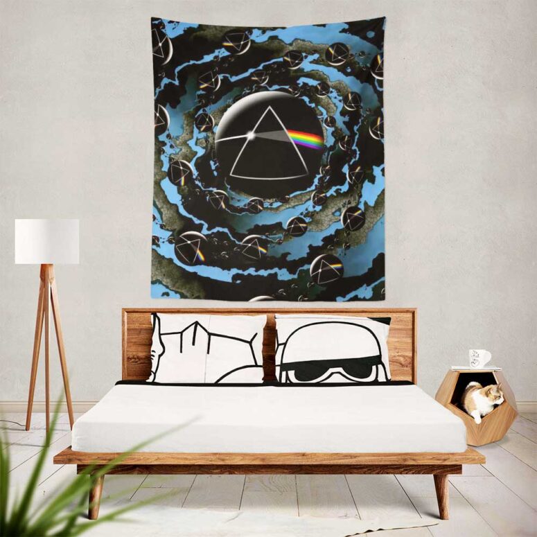 Good bye Blue Sky - Dark Side Of the Moon Pink Floyd Tapestry