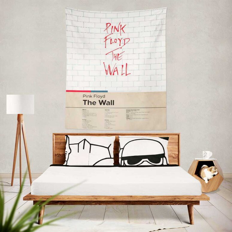 The Wall Album List Art Pink Floyd Tapestry The Wall Album List Art Pink Floyd Tapestry