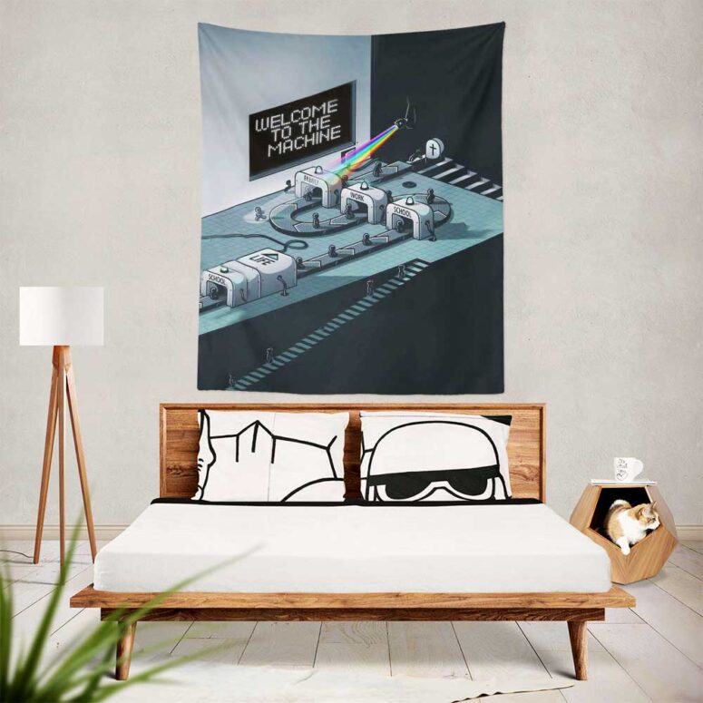 Welcome To The Machine Pink Floyd Tapestry Welcome To The Machine Pink Floyd Tapestry